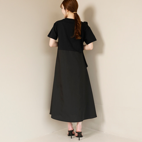 anita リメイク フリル付きカットソーワンピース 半袖 5981ea5fe5a19a2f3bb654b89880b2