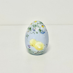 軟丁香小雞和野花復活節彩蛋高油漆 第1張的照片