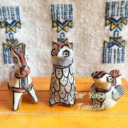 17世紀のアンティークタイル バラの庭園＊ 立体・オブジェ La poterie