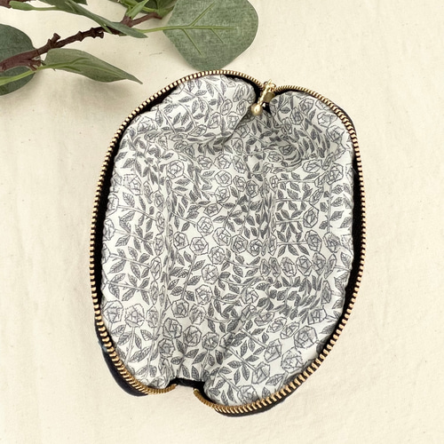 ラスト1点！ミナペルホネン dopタンバリン メガネケース navy メガネ