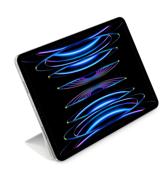 手帳型iPadケース　風神雷神（ゴールドイエロー） 4枚目の画像