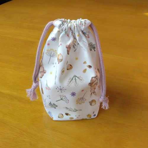 ハンドメイド 給食袋 デコレクションズ ミルキーラビット ♪NEW♪♡Milky rabbit☆給食袋 ～ミルキーラビット～デ