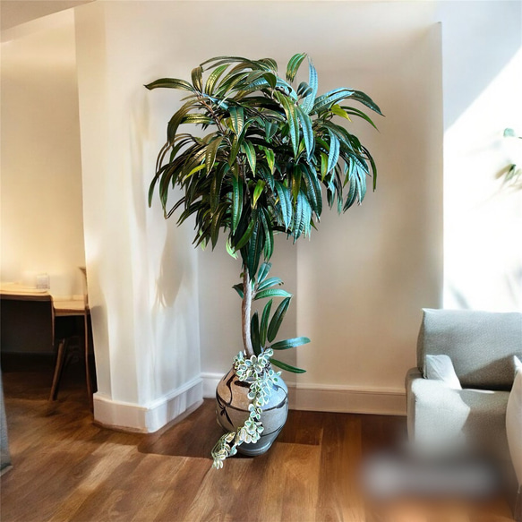 光触媒　人工観葉植物　ウォールグリーン　フェイクグリーン　ショウナンゴム@gja 