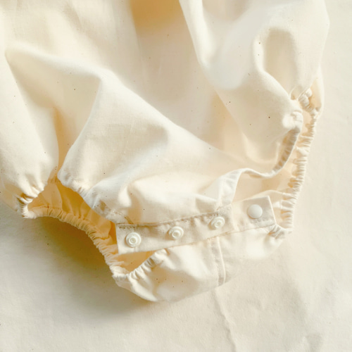 エンブロイダリー生地のフリルロンパース ワンピース Baby 70/80