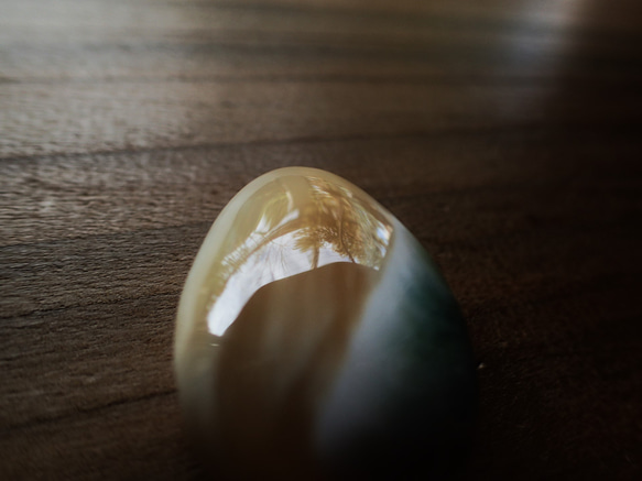 沖縄産夜光貝　穴なしパーツ　滴型 12㎜厚 11枚目の画像