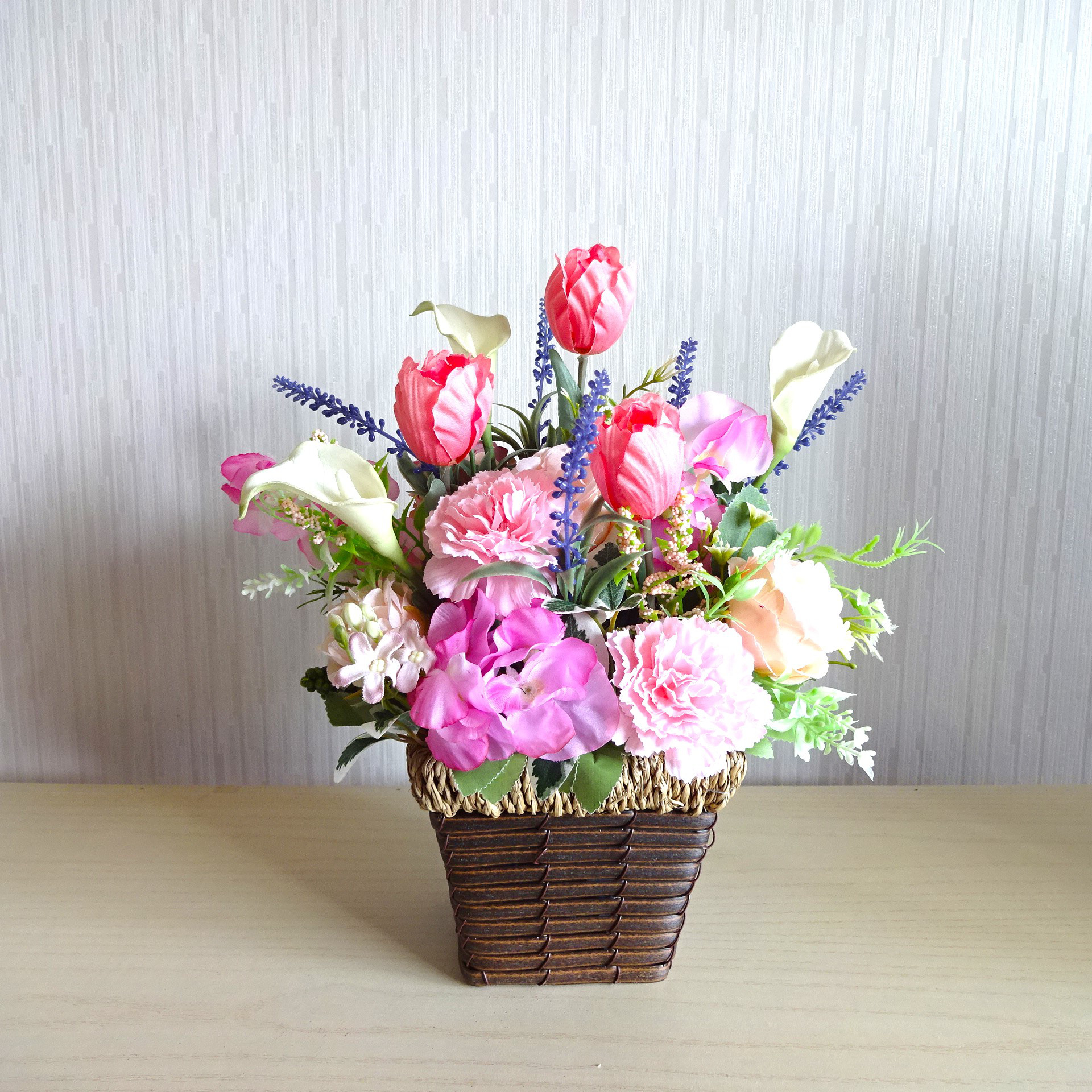 高さ32cm豪華! まるで生花のようなアレンジメント『春の超早割