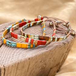 ☆SALE 20%OFF☆ティラビーズブレスレット SEDONA｜ターコイズブルー