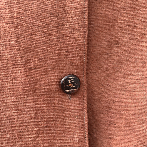 こだわりボタン柿渋染めジャケット24005 ジャケット 布一途 通販