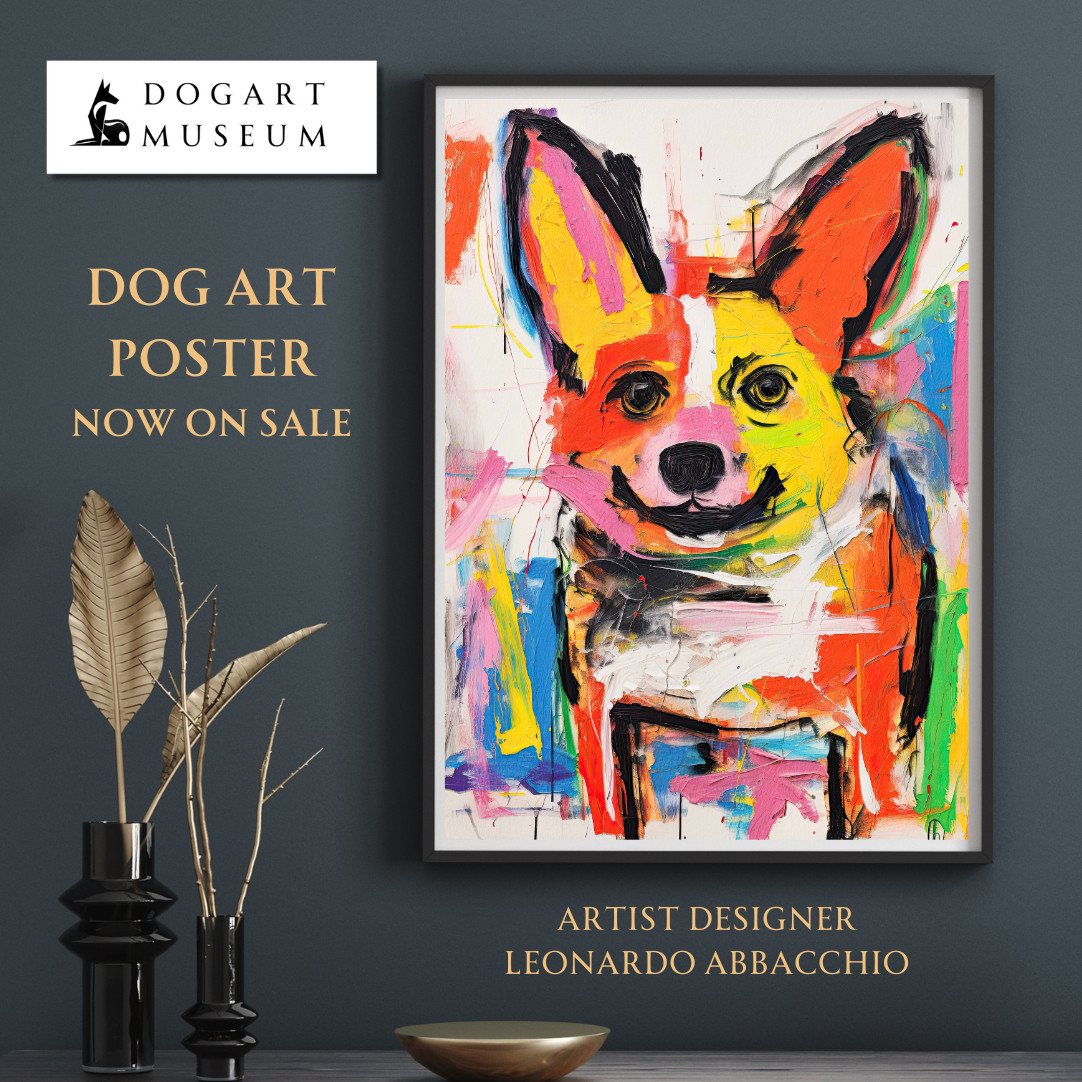 コーギー　ウェルシュコーギー　犬　犬の絵　原画　絵画　鉛筆画　手描き　イラスト コーギー ウェルシュコーギー 犬 犬の絵 原画 絵画 鉛筆画