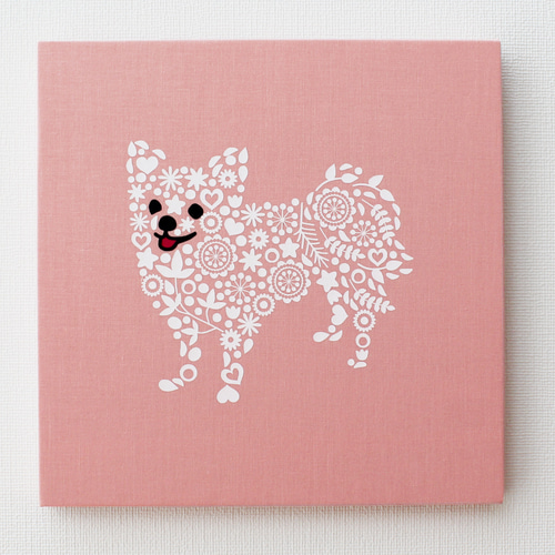 オーダー用パネル生地18×18チワワ6柄 二枚あり （オーダー用Dog