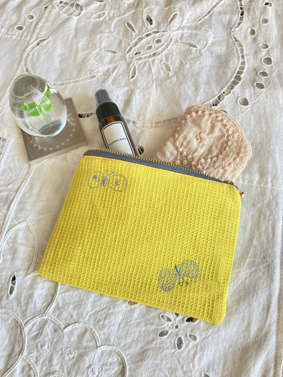 ミナペルホネン ポニーフック handmade skyful イエロー （minperhonen  