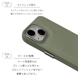 iPhone15 ショルダーケース 15Pro iPhone14 14Pro 13 13Pro お洒落 ピスタチオカラー 3枚目の画像