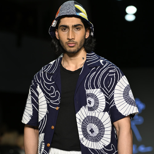 VFW Acote 半袖 ロングアロハシャツ スカート セットアップ 浴衣