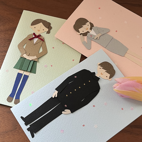 SE-04】【受注販売】オーダーメイドハンドメイドメッセージカード