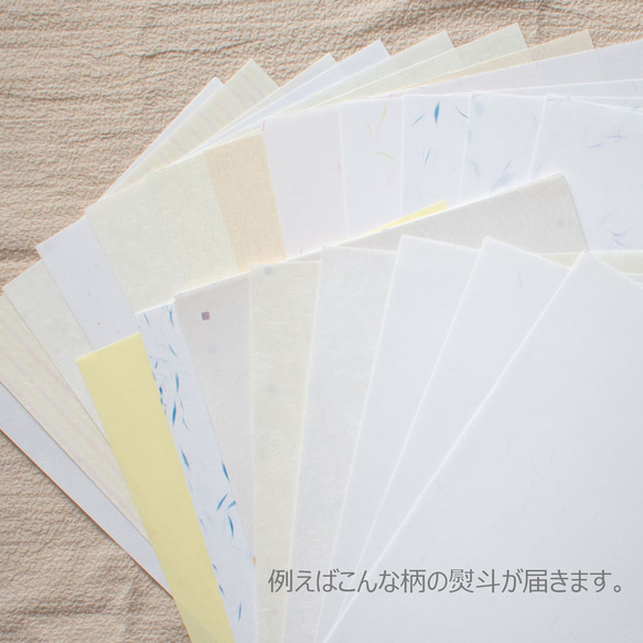 【文字変更可】熨斗 のし紙 ランダム 水引 小さい お祝い 内祝い 和紙 名入れ 5枚目の画像