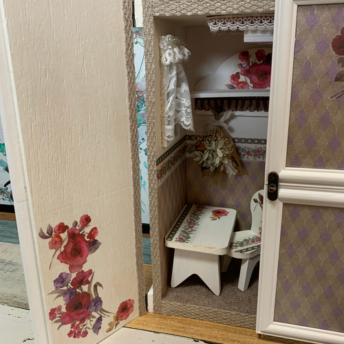 クローゼットタイプ ドールハウス B10【ネコちゃん】 その他人形