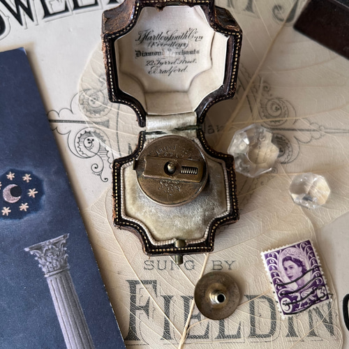 英国で出会った♪ アンティーク フリーメイソンのスタッドボタン 真鍮