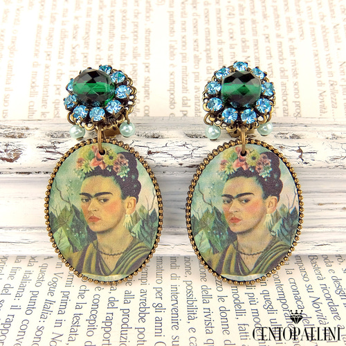 No.200 ハンドメイドピアス イヤリング ノンホールピアス  