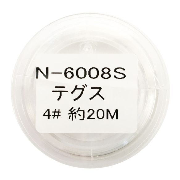 強化テグス ２０ｍ巻 ４号 強力 テグス 1枚目の画像