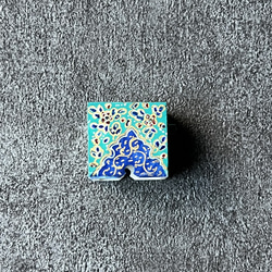 キャメルボーンの小箱　宝石箱 エメラルド【JAABEH-044】 5枚目の画像