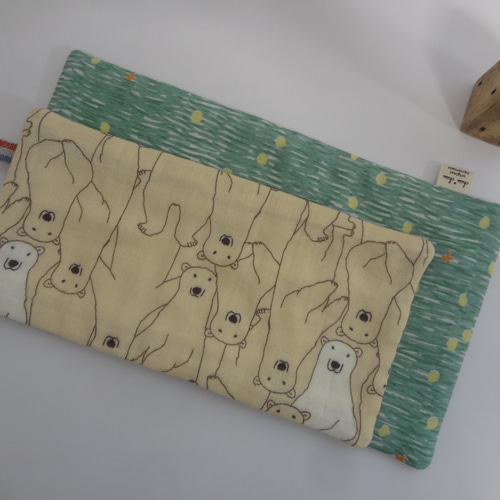 大きめ*NINA*やわらかガーゼハンカチ4枚セット ハンカチ・手ぬぐい 