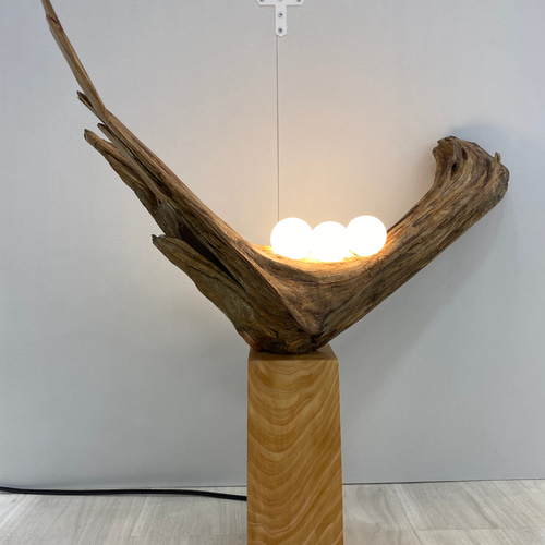 流木ライト　D+L NO.036 流木ライトD+L NO.036