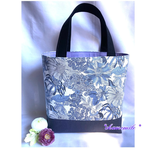 LIBERTY生地使用 handmade 保冷保温エコバッグ バッグ 『リバティ