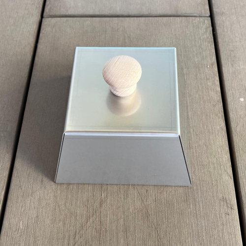 蒸し蓋 タフまるJr 適応サイズ 鉄板用 120mm×120mm 高さ60mm
