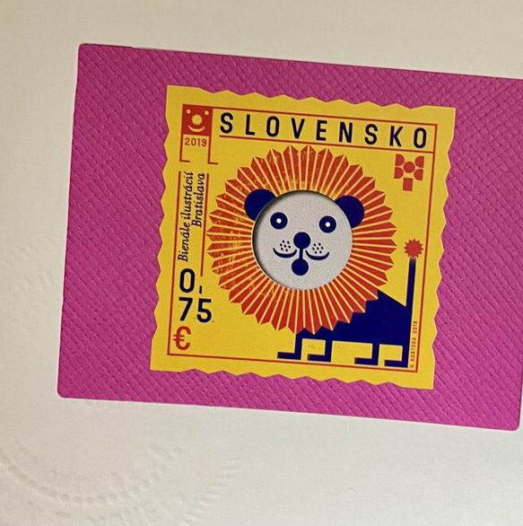 ちいさなartmuseum　Slovakia　stamp　 3枚目の画像