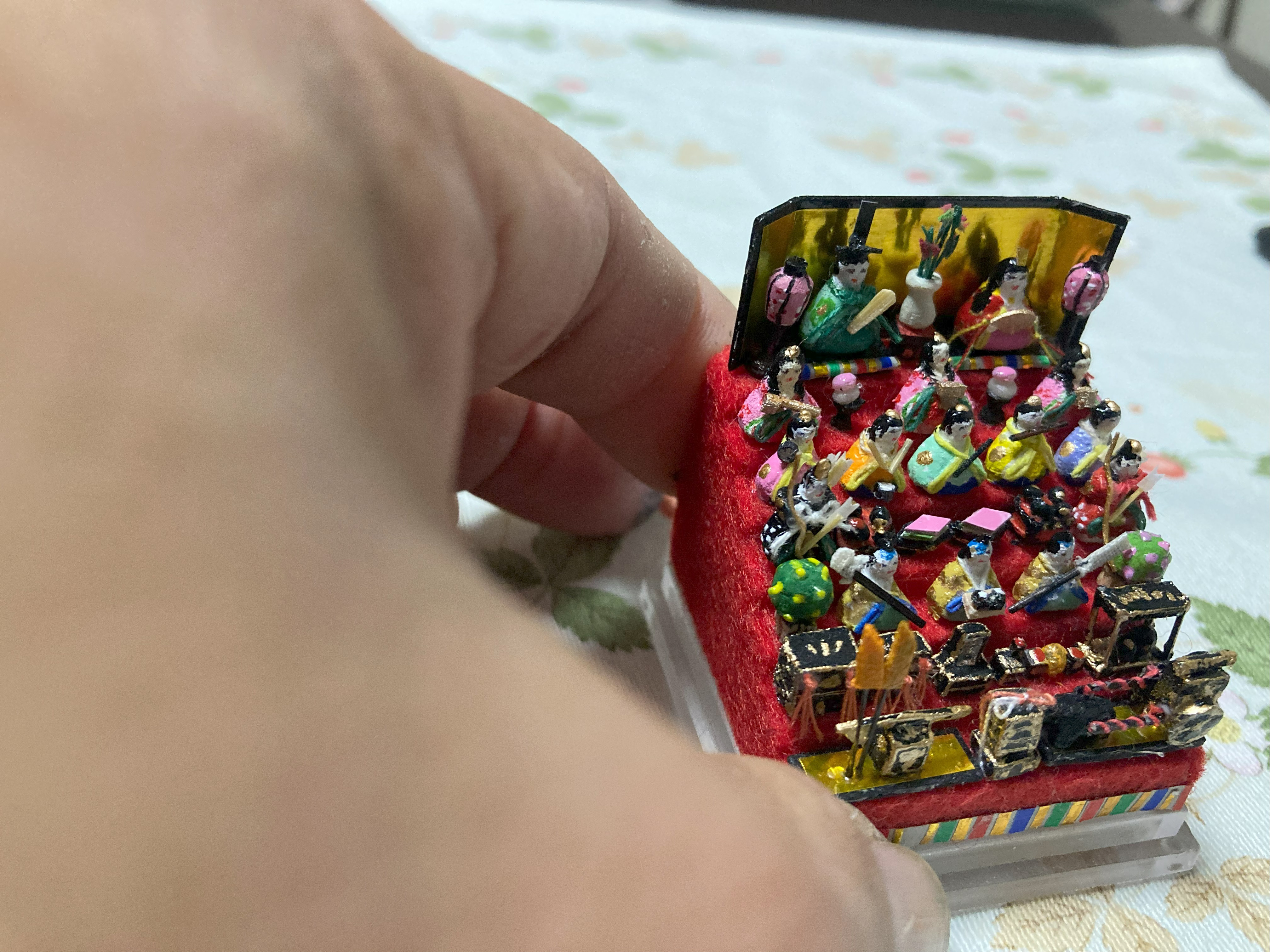 少し大きめミニ雛人形