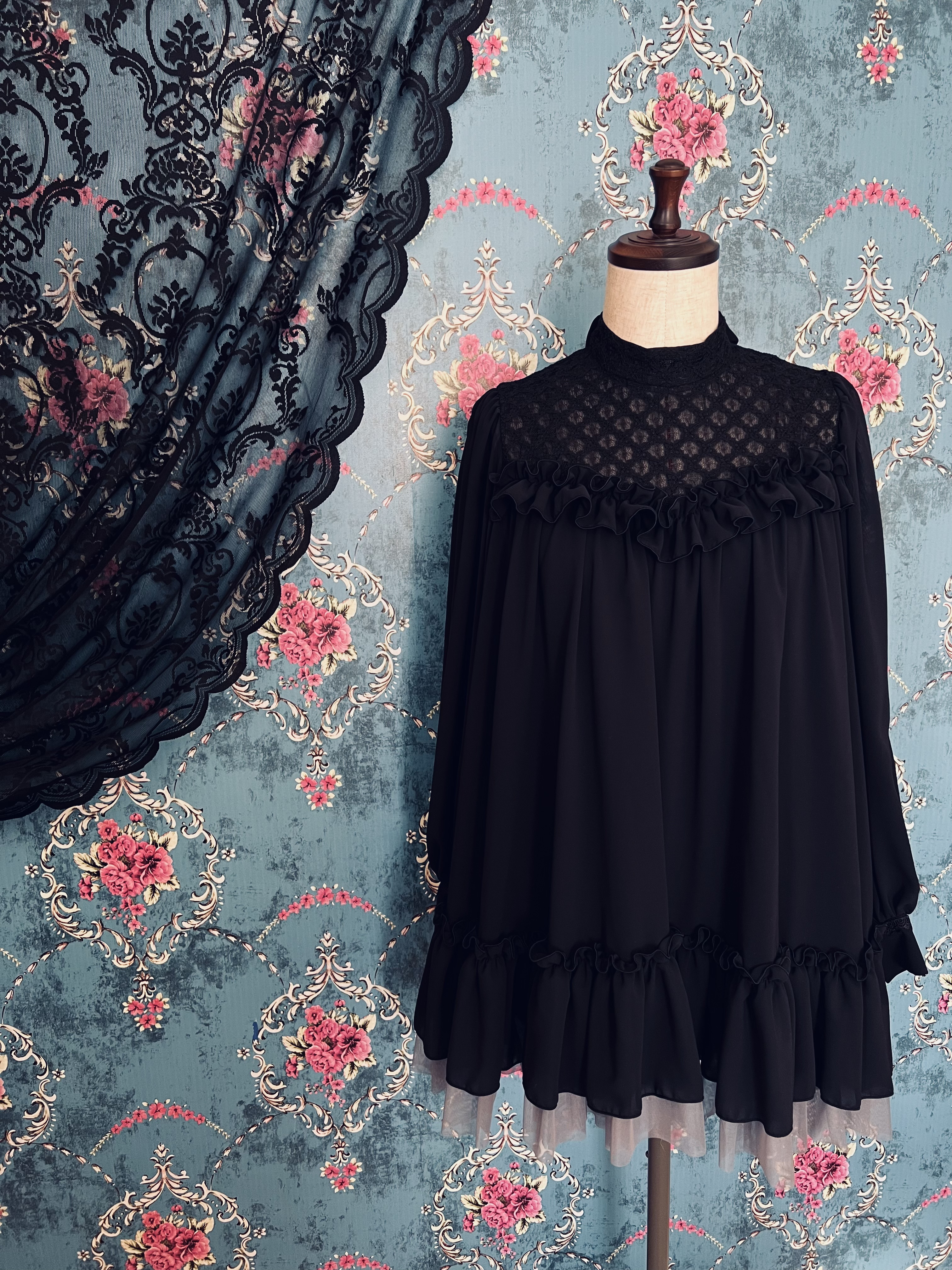 ♡スプリングセール♡バックシャンアンサンブル Lucy-ルーシー-【blackカラー】