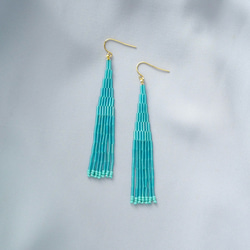 ◇天然石レッドグリーンジェイド ピアス＊イヤリング◇ ピアス（フック
