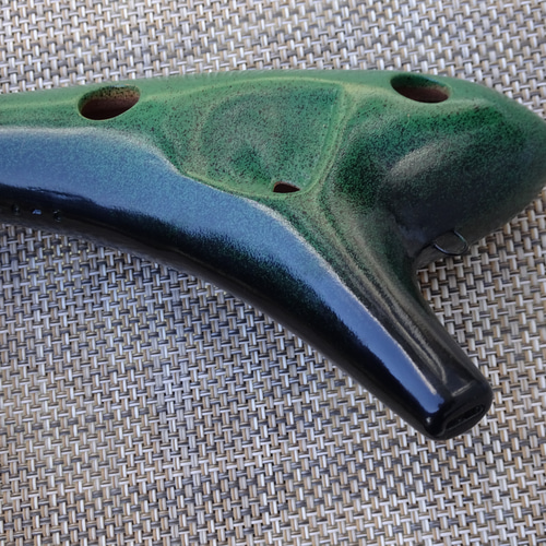 YOKOオカリナ アルトC管（グリーン） 楽器・アクセサリ naomi