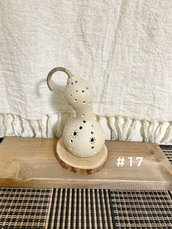 ひょうたんランプ#17/卓上ランプ/おしゃれ/プレゼント/照明 6枚目の画像