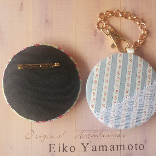 春仕様『ガチャ販売♪』ロラライハリスの刺繍ブローチ ブローチ