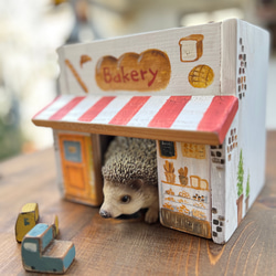 小動物たちのお店屋さんハウス【パン屋さん】 2枚目の画像