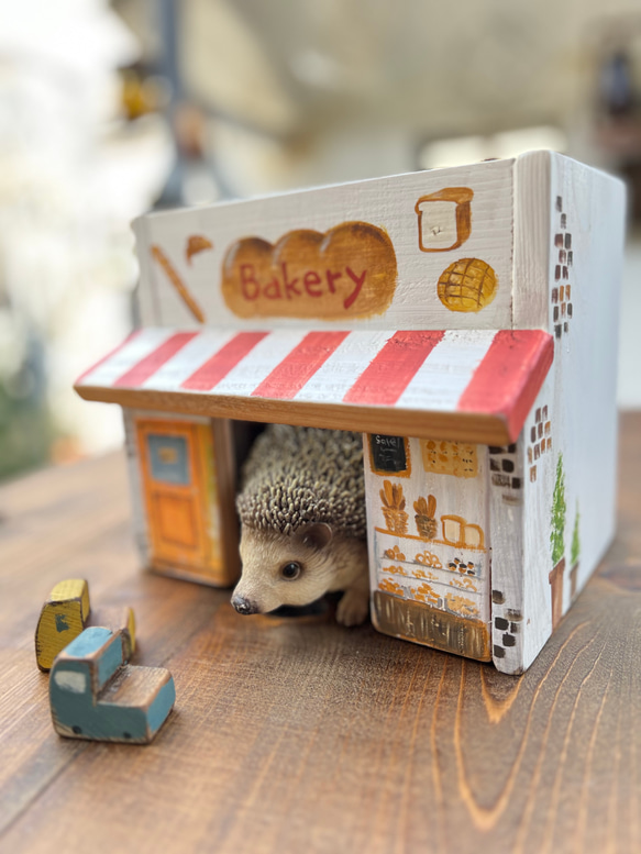 小動物たちのお店屋さんハウス【パン屋さん】 2枚目の画像