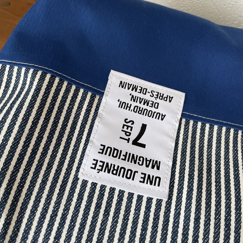 ヒッコリーブルー レッスンバッグ レッスンバッグ chiku.chiku 通販