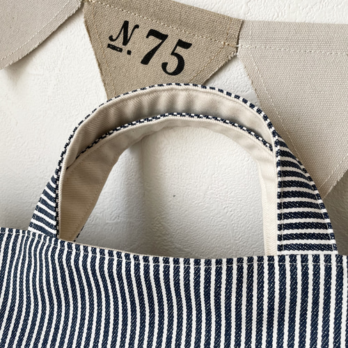 ヒッコリーブルー レッスンバッグ レッスンバッグ chiku.chiku 通販