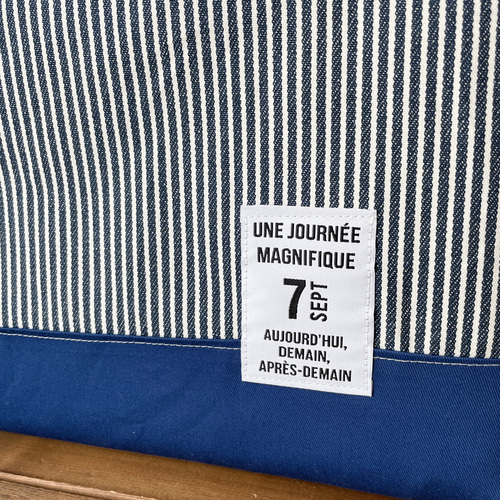 ヒッコリーブルー レッスンバッグ レッスンバッグ chiku.chiku 通販