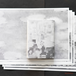 紙書封面馬賽克圖案（5 件組） 第5張的照片
