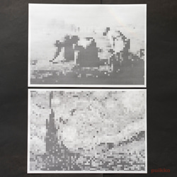 紙書封面馬賽克圖案（5 件組） 第7張的照片