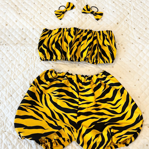 鬼のパンツセット♡ ベビー服 Blooming Forest 通販 17190213｜Creema