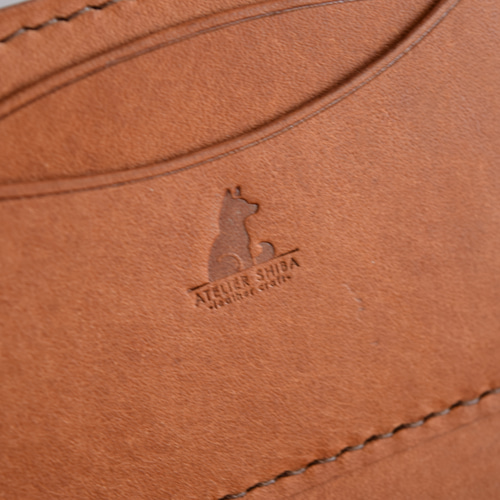 三つ折り財布 本革 ｲﾀﾘｱﾝﾚｻﾞｰ 【オコシ金具】 Brown ブラウン 三