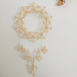 ストローヒンメリ ブラック ☆ミニ2点セット☆ モビール ✫tamama