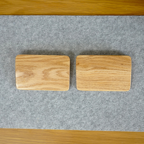mitakuページ【ウォルナット無垢材（色味指定）】分割リストレスト ｳｫﾙﾅｯﾄ無垢材】分割タイプリストレスト オスモオイル仕上げ | BE CRAFT