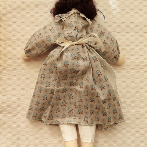 ハンドメイド ウッデンドール ヴィンテージドール 木製ドール
