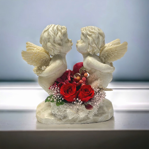 ANGELSTAR JOYFUL HEART 天使 置物 美術品・アンティーク