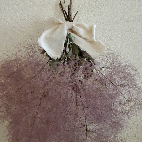 スモークツリーのスワッグ No.202 スモークツリー スワッグ ドライ