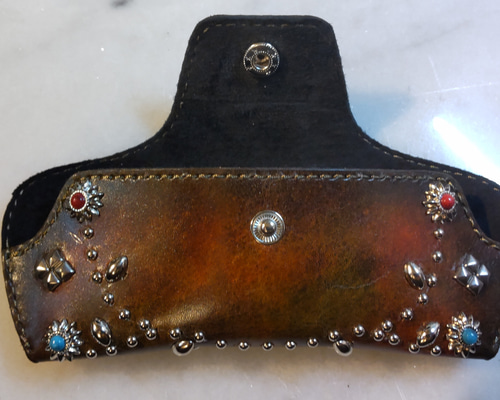 手染め メガネケース 49700651d6d3c93dd3236ee2252791